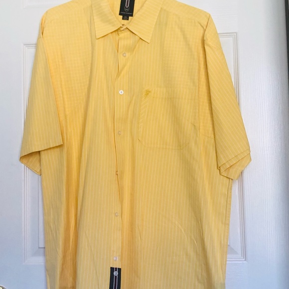 Men’s Sz2xl Designr Phat Farm, Canary Yellow&White - Picture 12 of 16